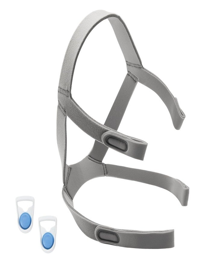 SyunsXoon F40 CPAP Headgear Compatible with Resmed AirFit F40 Full Face Mask, Standard F40 Head Strap with Mangetic Clips, Adjustable Elastic CPAP Mask Strap - Image 1